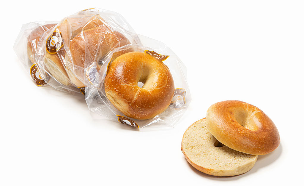 X Davidovich Bagels Plain 5pk Hudson Bread